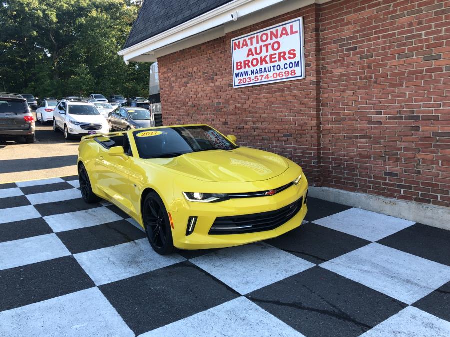 2017 Chevrolet Camaro Rally Sport 2dr Conv LT, available for sale in Waterbury, Connecticut | National Auto Brokers, Inc.. Waterbury, Connecticut 2017 Chevrolet Camaro Rally Sport 2dr Conv LT, available for sale in Waterbury, Connecticut | National Auto Brokers, Inc.. Waterbury, Connecticut