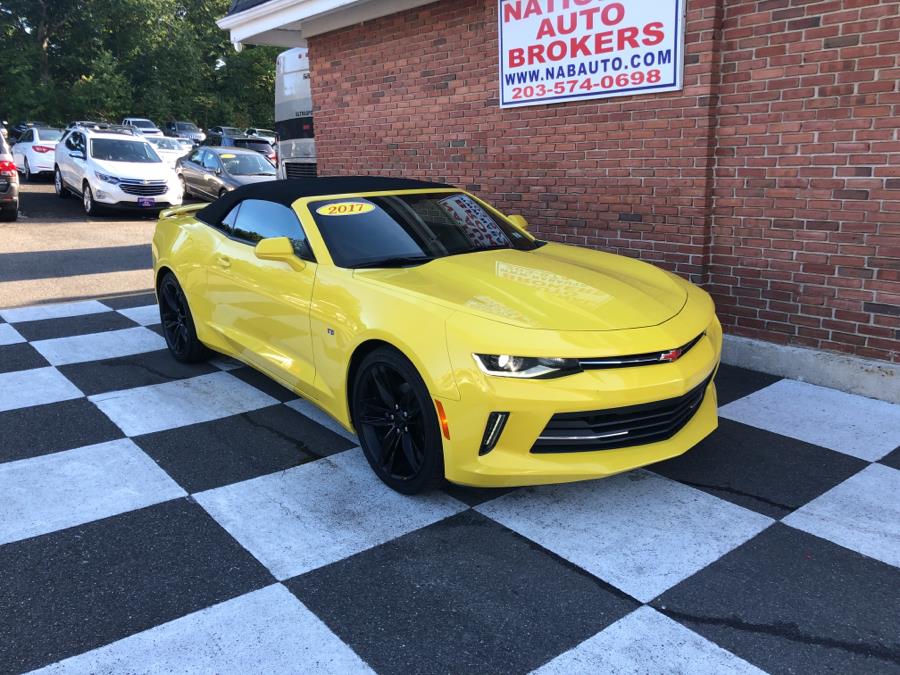 2017 Chevrolet Camaro Rally Sport 2dr Conv LT, available for sale in Waterbury, Connecticut | National Auto Brokers, Inc.. Waterbury, Connecticut 2017 Chevrolet Camaro Rally Sport 2dr Conv LT, available for sale in Waterbury, Connecticut | National Auto Brokers, Inc.. Waterbury, Connecticut