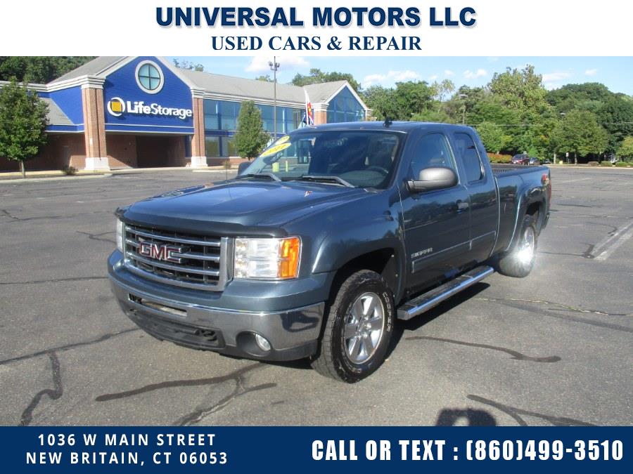2011 GMC Sierra 1500 4WD Ext Cab 143.5" SLE, available for sale in New Britain, Connecticut | Universal Motors LLC. New Britain, Connecticut