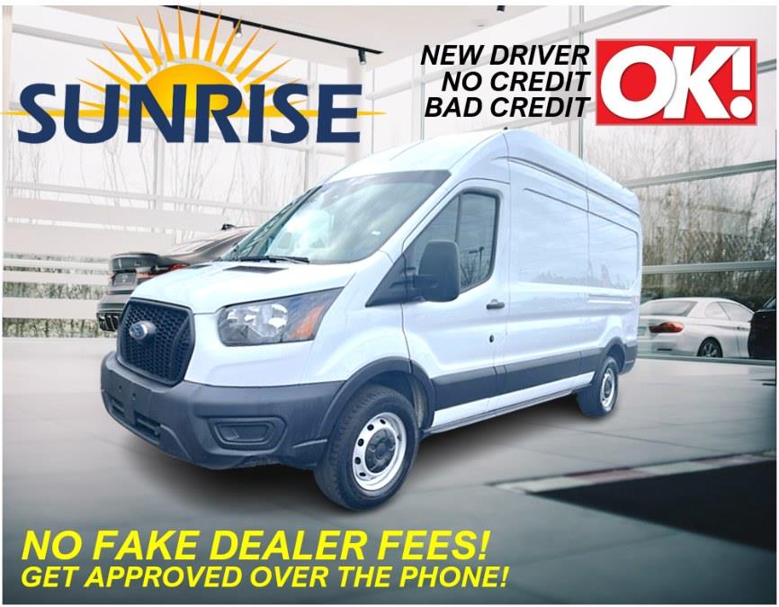2021 Ford Transit Cargo Van T-250 148" Hi Rf 9070 GVWR RWD, available for sale in Rosedale, New York | Sunrise Auto Sales. Rosedale, New York