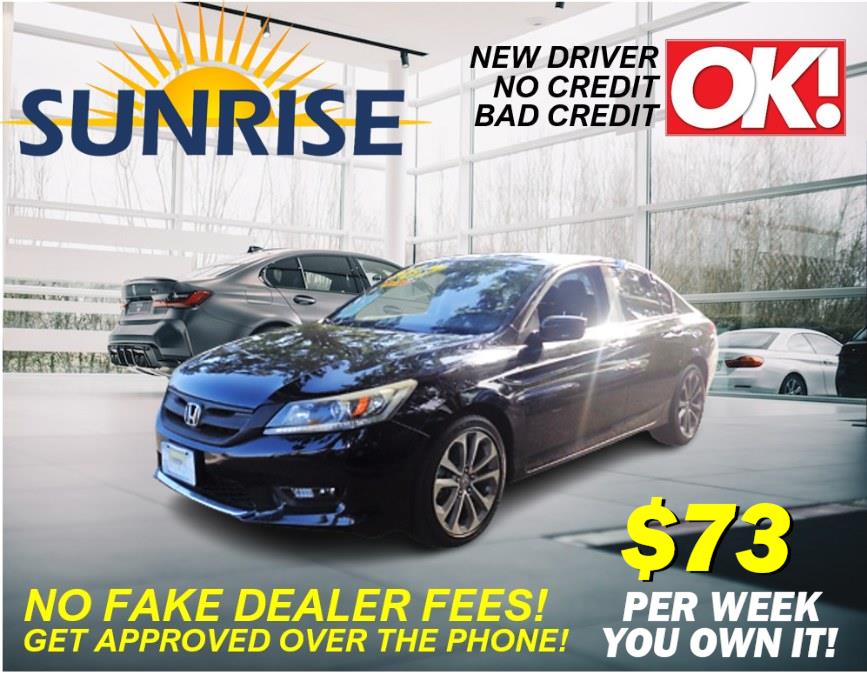 2014 Honda Accord Sport, available for sale in Rosedale, New York | Sunrise Auto Sales. Rosedale, New York 2014 Honda Accord Sport, available for sale in Rosedale, New York | Sunrise Auto Sales. Rosedale, New York