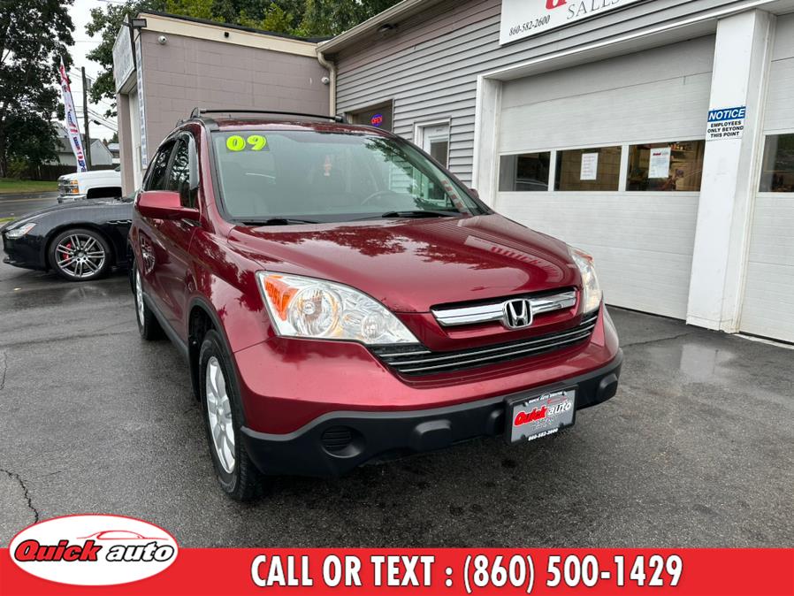 2009 Honda CR-V 4WD 5dr EX-L, available for sale in Bristol, Connecticut | Quick Auto LLC. Bristol, Connecticut