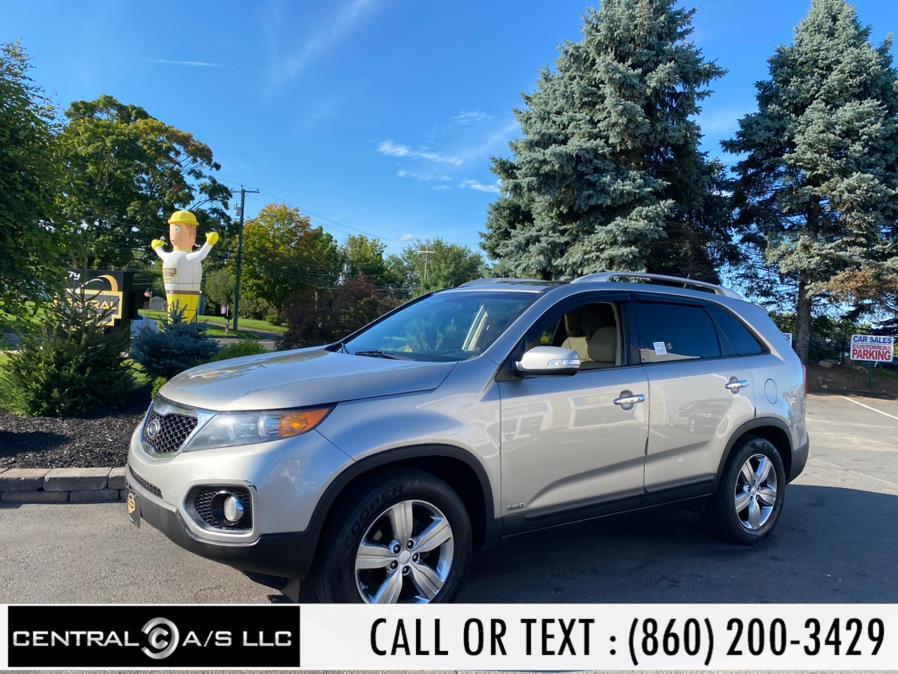 2013 Kia Sorento AWD 4dr V6 EX, available for sale in East Windsor, Connecticut | Central A/S LLC. East Windsor, Connecticut 2013 Kia Sorento AWD 4dr V6 EX, available for sale in East Windsor, Connecticut | Central A/S LLC. East Windsor, Connecticut