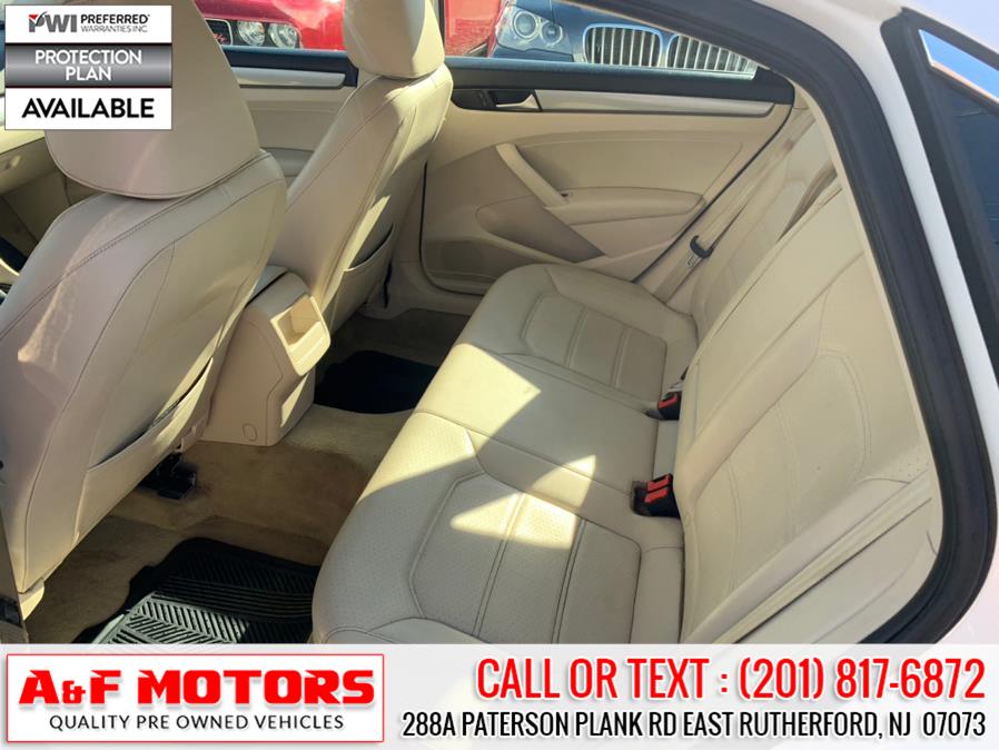Used Volkswagen Passat 4dr Sdn 1.8T Auto Wolfsburg Ed PZEV *Ltd Avail* 2014 | A&F Motors LLC. East Rutherford, New Jersey Used Volkswagen Passat 4dr Sdn 1.8T Auto Wolfsburg Ed PZEV *Ltd Avail* 2014 | A&F Motors LLC. East Rutherford, New Jersey