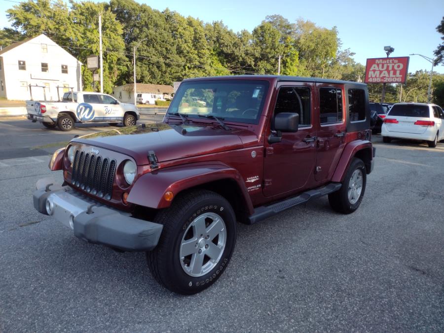 2008 Jeep Wrangler 4WD 4dr Unlimited Sahara, available for sale in Chicopee, Massachusetts | Matts Auto Mall LLC. Chicopee, Massachusetts