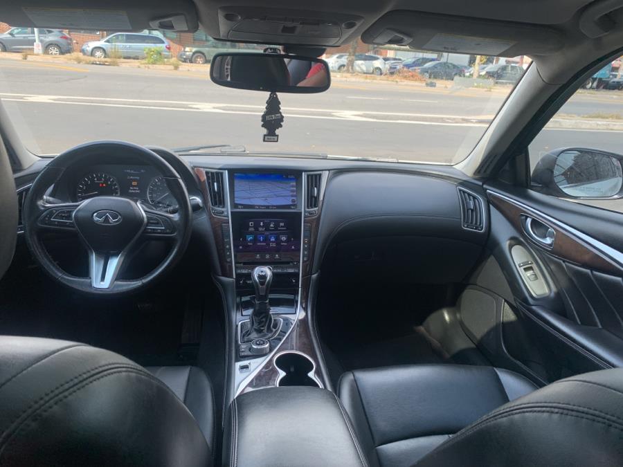Used INFINITI Q50 3.0t LUXE AWD 2018 | Rubber Bros Auto World. Brooklyn, New York Used INFINITI Q50 3.0t LUXE AWD 2018 | Rubber Bros Auto World. Brooklyn, New York