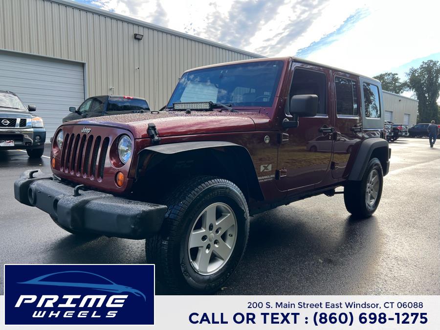 2008 Jeep Wrangler 4WD 4dr Unlimited X, available for sale in East Windsor, Connecticut | Prime Wheels. East Windsor, Connecticut