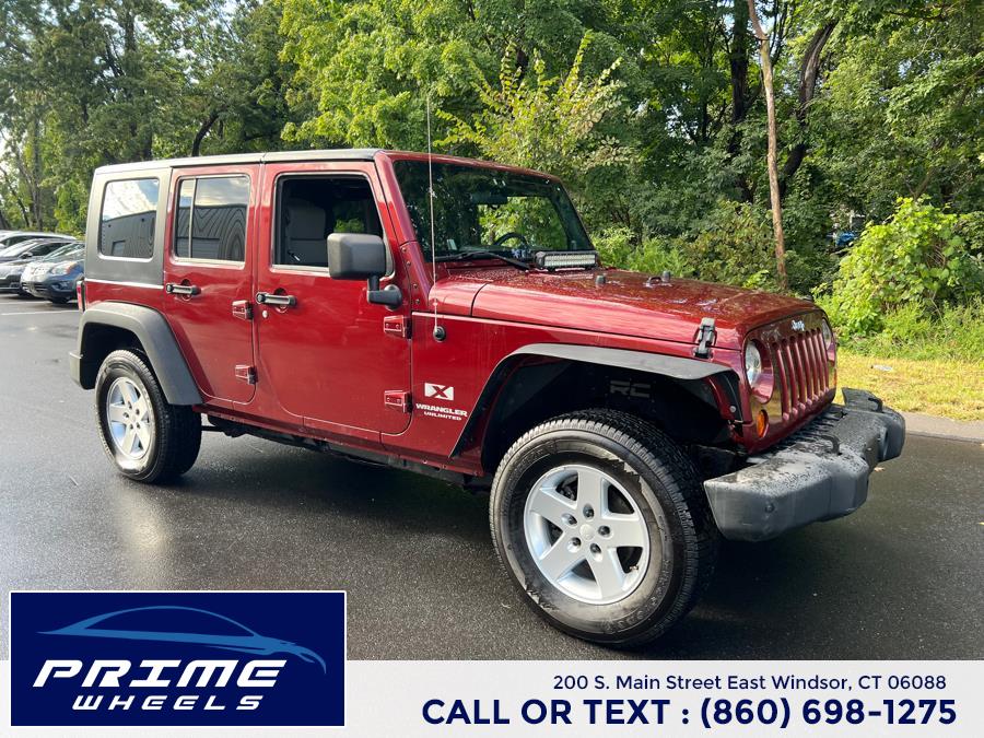 2008 Jeep Wrangler 4WD 4dr Unlimited X, available for sale in East Windsor, Connecticut | Prime Wheels. East Windsor, Connecticut 2008 Jeep Wrangler 4WD 4dr Unlimited X, available for sale in East Windsor, Connecticut | Prime Wheels. East Windsor, Connecticut