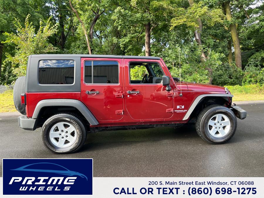 2008 Jeep Wrangler 4WD 4dr Unlimited X, available for sale in East Windsor, Connecticut | Prime Wheels. East Windsor, Connecticut 2008 Jeep Wrangler 4WD 4dr Unlimited X, available for sale in East Windsor, Connecticut | Prime Wheels. East Windsor, Connecticut
