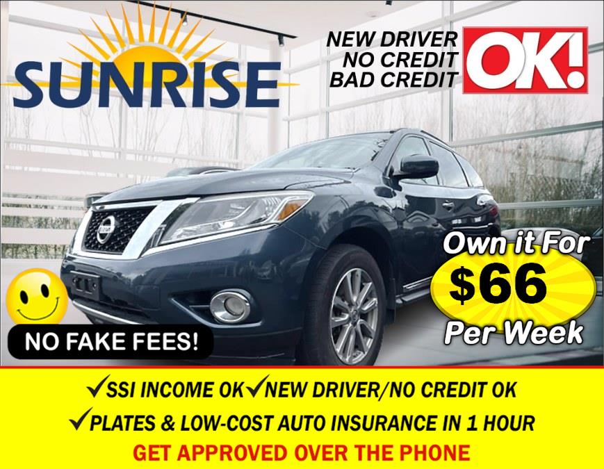 2014 Nissan Pathfinder SL . 1 OWNER!, available for sale in Elmont, New York | Sunrise of Elmont. Elmont, New York