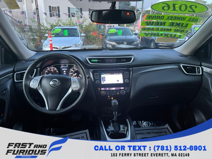 Used Nissan Rogue AWD 4dr SL 2016 | Fast & Furious Motors. Everett, Massachusetts Used Nissan Rogue AWD 4dr SL 2016 | Fast & Furious Motors. Everett, Massachusetts