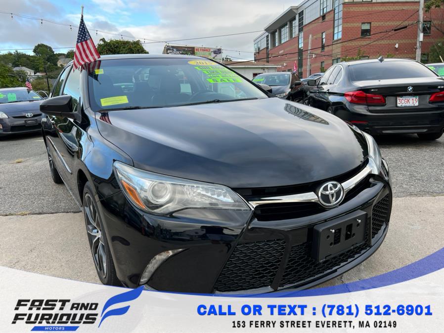 Used Toyota Camry 4dr Sdn I4 Auto XSE (Natl) 2015 | Fast & Furious Motors. Everett, Massachusetts Used Toyota Camry 4dr Sdn I4 Auto XSE (Natl) 2015 | Fast & Furious Motors. Everett, Massachusetts