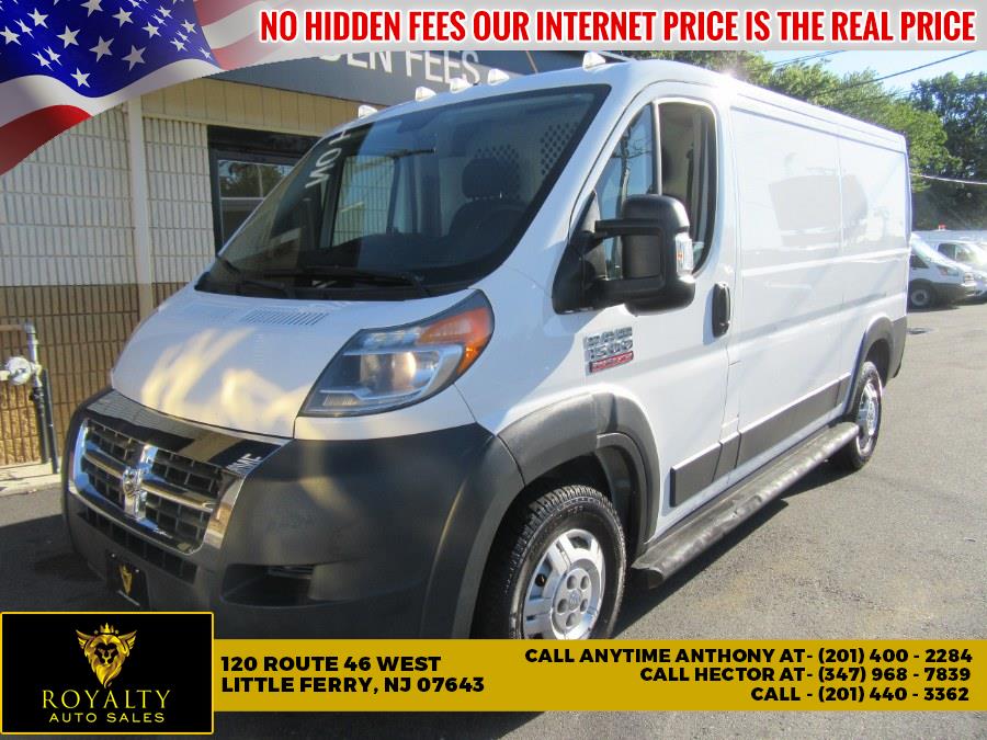 2016 Ram ProMaster Cargo Van 1500 Low Roof 136" WB, available for sale in Little Ferry, New Jersey | Royalty Auto Sales. Little Ferry, New Jersey