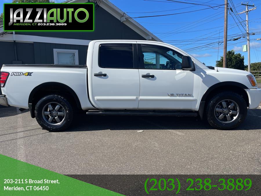 2014 Nissan Titan 4WD Crew Cab SWB PRO-4X, available for sale in Meriden, Connecticut | Jazzi Auto Sales LLC. Meriden, Connecticut