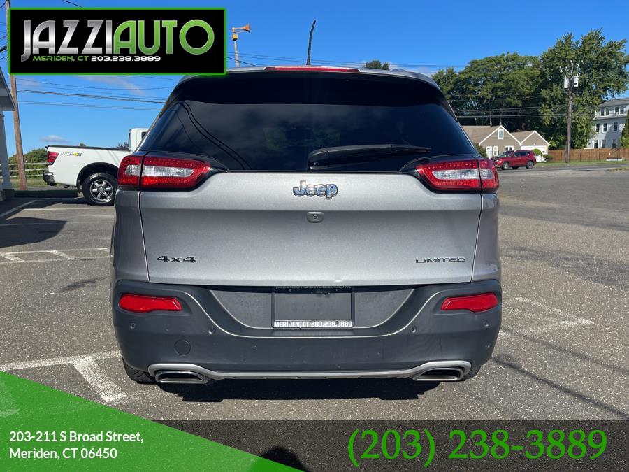2016 Jeep Cherokee 4WD 4dr Limited, available for sale in Meriden, Connecticut | Jazzi Auto Sales LLC. Meriden, Connecticut 2016 Jeep Cherokee 4WD 4dr Limited, available for sale in Meriden, Connecticut | Jazzi Auto Sales LLC. Meriden, Connecticut