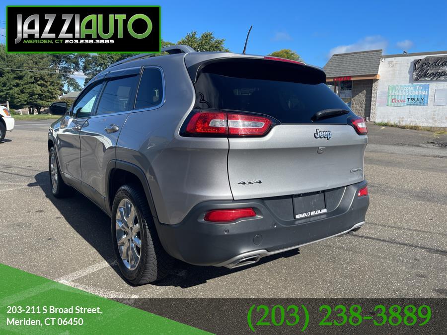 2016 Jeep Cherokee 4WD 4dr Limited, available for sale in Meriden, Connecticut | Jazzi Auto Sales LLC. Meriden, Connecticut 2016 Jeep Cherokee 4WD 4dr Limited, available for sale in Meriden, Connecticut | Jazzi Auto Sales LLC. Meriden, Connecticut