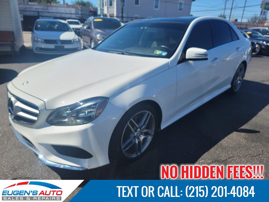 2016 Mercedes-Benz E-Class 4dr Sdn E 350 Sport 4MATIC, available for sale in Philadelphia, Pennsylvania | Eugen's Auto Sales & Repairs. Philadelphia, Pennsylvania