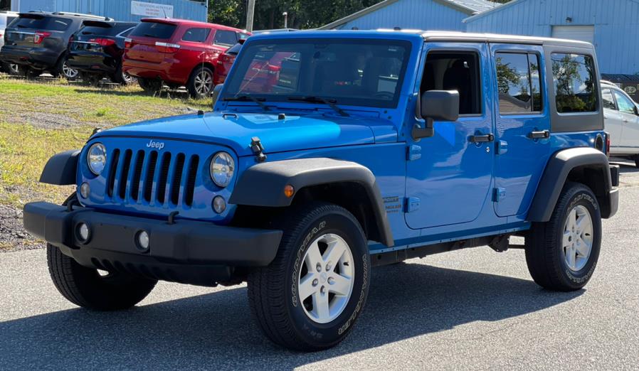 2015 Jeep Wrangler Unlimited 4WD 4dr Sport, available for sale in Ashland, Massachusetts | New Beginning Auto Service Inc. Ashland, Massachusetts 2015 Jeep Wrangler Unlimited 4WD 4dr Sport, available for sale in Ashland, Massachusetts | New Beginning Auto Service Inc. Ashland, Massachusetts