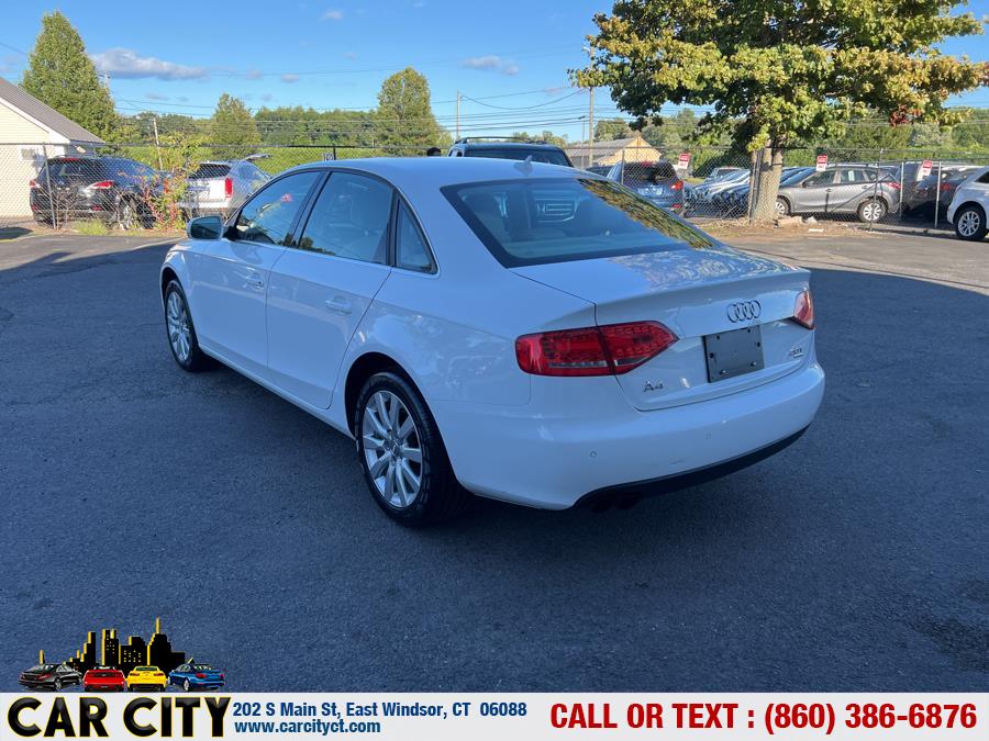 Used Audi A4 4dr Sdn Auto quattro 2.0T Premium Plus 2011 | Car City LLC. East Windsor, Connecticut Used Audi A4 4dr Sdn Auto quattro 2.0T Premium Plus 2011 | Car City LLC. East Windsor, Connecticut