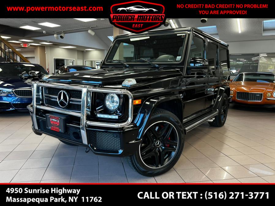 2018 Mercedes-Benz G-Class AMG G 63 4MATIC SUV, available for sale in Massapequa Park, New York | Power Motors East. Massapequa Park, New York