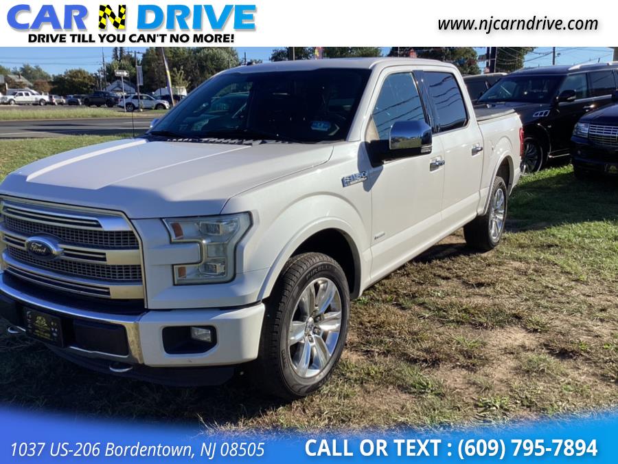 Used Ford F-150 Platinum SuperCrew 5.5-ft. Bed 4WD 2016 | Cadillac's Plus. Burlington, New Jersey Used Ford F-150 Platinum SuperCrew 5.5-ft. Bed 4WD 2016 | Cadillac's Plus. Burlington, New Jersey