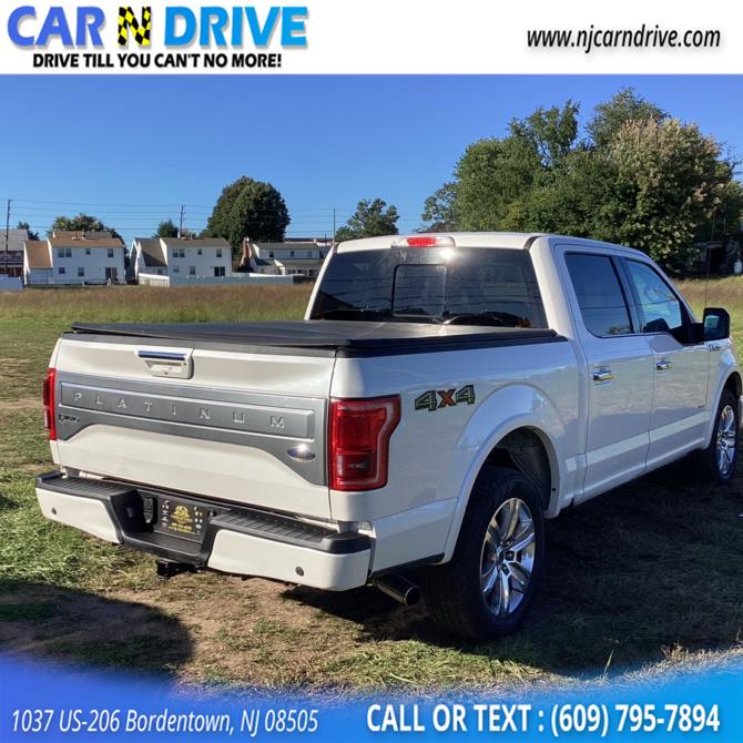 Used Ford F-150 Platinum SuperCrew 5.5-ft. Bed 4WD 2016 | Cadillac's Plus. Burlington, New Jersey Used Ford F-150 Platinum SuperCrew 5.5-ft. Bed 4WD 2016 | Cadillac's Plus. Burlington, New Jersey