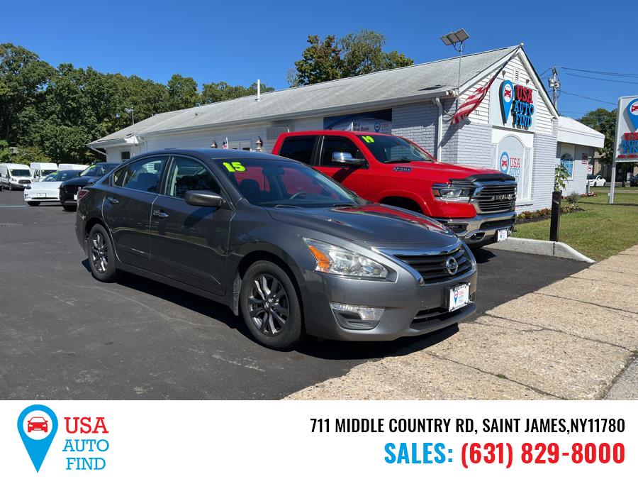 2015 Nissan Altima 4dr Sdn I4 2.5 S, available for sale in Saint James, New York | USA Auto Find. Saint James, New York