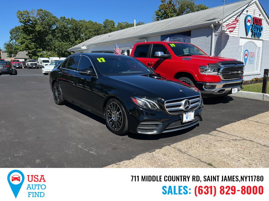 2017 Mercedes-Benz E-Class E 300 Luxury 4MATIC Sedan, available for sale in Saint James, New York | USA Auto Find. Saint James, New York