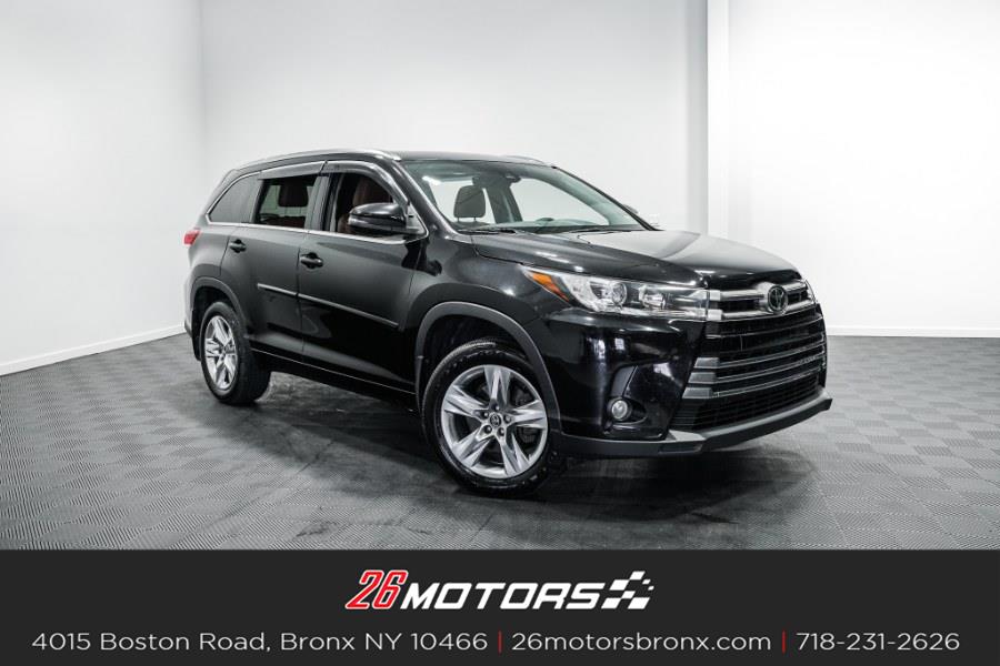 Used Toyota Highlander Limited V6 AWD (Natl) 2017 | 26 Motors Bronx. Bronx, New York Used Toyota Highlander Limited V6 AWD (Natl) 2017 | 26 Motors Bronx. Bronx, New York