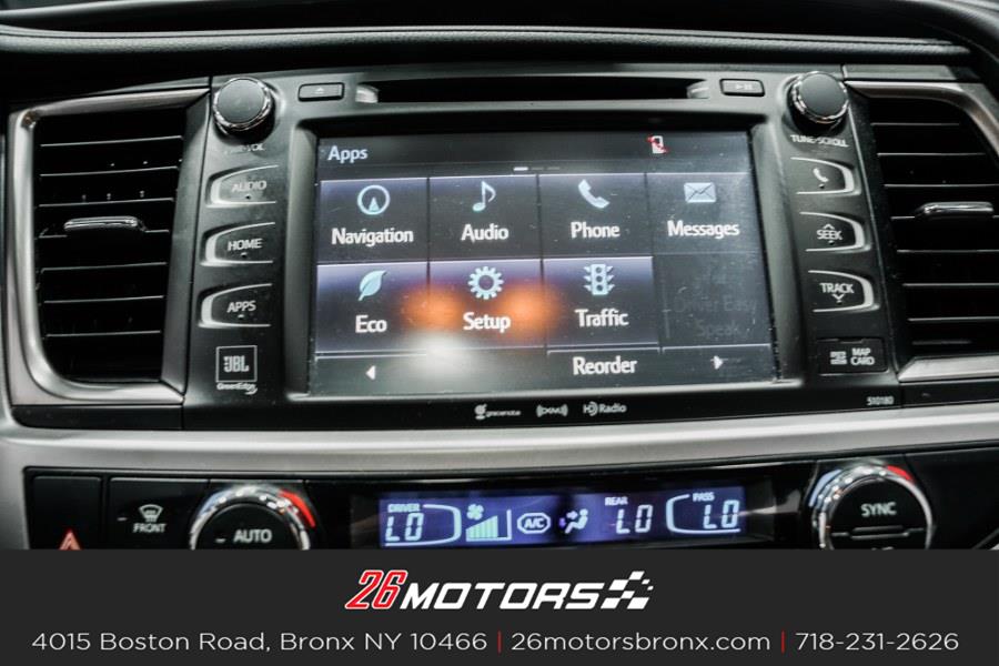Used Toyota Highlander Limited V6 AWD (Natl) 2017 | 26 Motors Bronx. Bronx, New York Used Toyota Highlander Limited V6 AWD (Natl) 2017 | 26 Motors Bronx. Bronx, New York