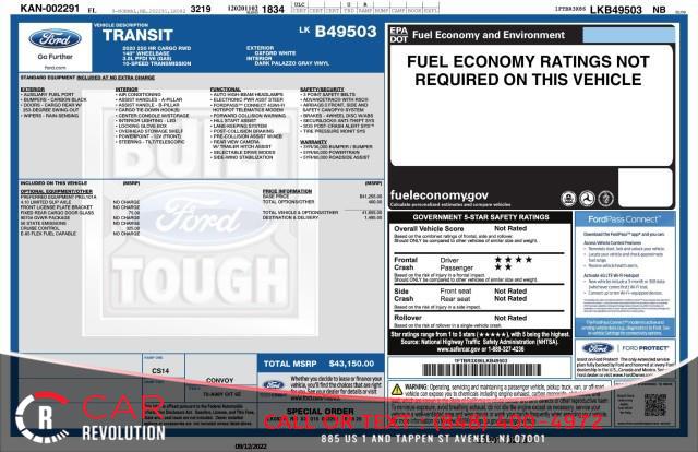 2020 Ford Transit Cargo Van , available for sale in Avenel, New Jersey | Car Revolution. Avenel, New Jersey 2020 Ford Transit Cargo Van , available for sale in Avenel, New Jersey | Car Revolution. Avenel, New Jersey