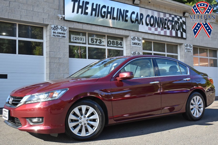 2015 Honda Accord Sedan 4dr V6 Auto EX-L, available for sale in Waterbury, Connecticut | Highline Car Connection. Waterbury, Connecticut