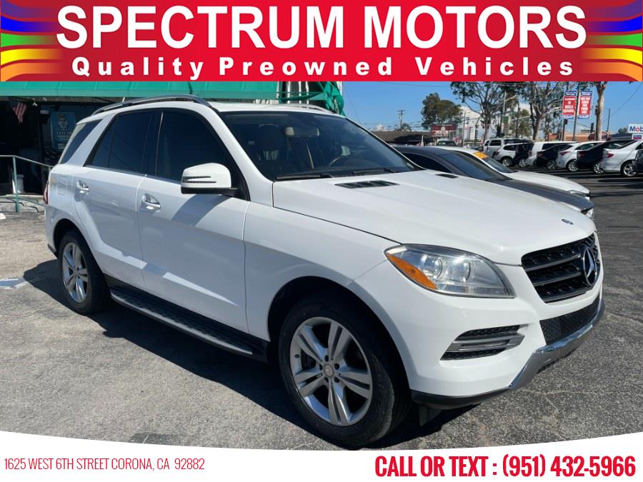 2015 Mercedes-Benz M-Class RWD 4dr ML 350, available for sale in Corona, California | Spectrum Motors. Corona, California