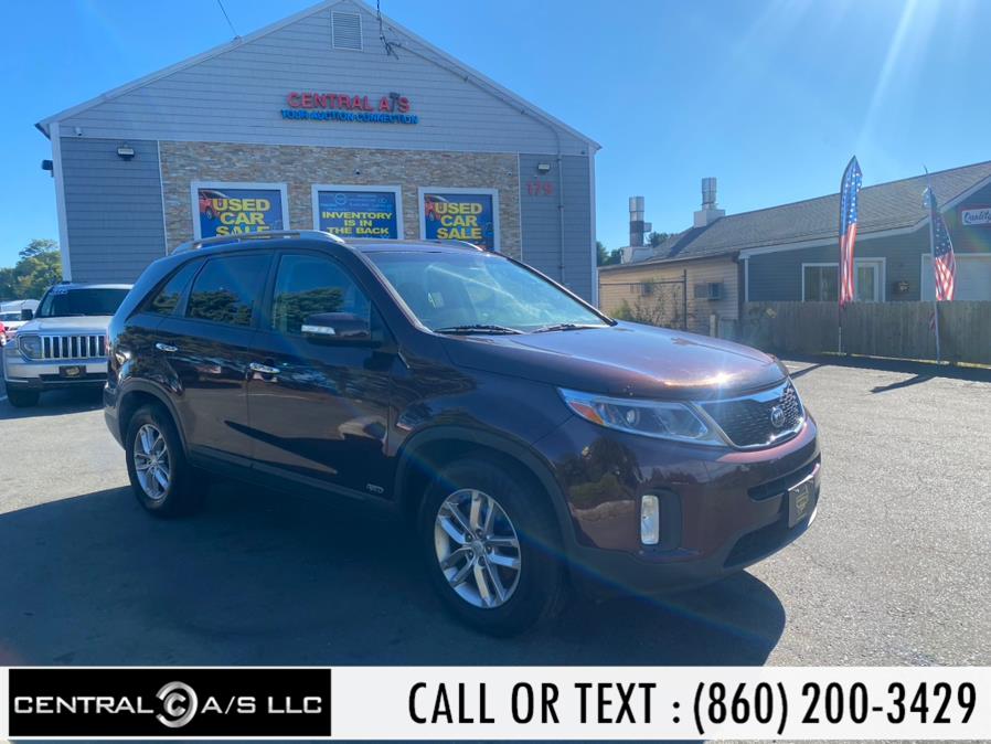 2015 Kia Sorento AWD 4dr V6 LX, available for sale in East Windsor, Connecticut | Central A/S LLC. East Windsor, Connecticut 2015 Kia Sorento AWD 4dr V6 LX, available for sale in East Windsor, Connecticut | Central A/S LLC. East Windsor, Connecticut