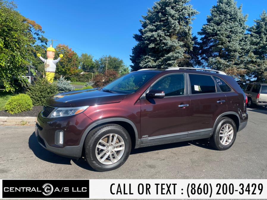 2015 Kia Sorento AWD 4dr V6 LX, available for sale in East Windsor, Connecticut | Central A/S LLC. East Windsor, Connecticut 2015 Kia Sorento AWD 4dr V6 LX, available for sale in East Windsor, Connecticut | Central A/S LLC. East Windsor, Connecticut