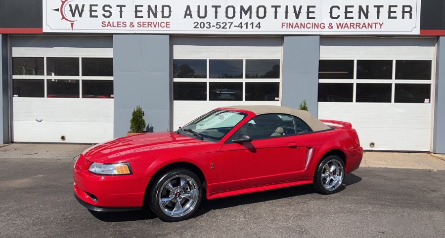1999 Ford Mustang Convertible SVT Cobra, available for sale in Waterbury, Connecticut | West End Automotive Center. Waterbury, Connecticut