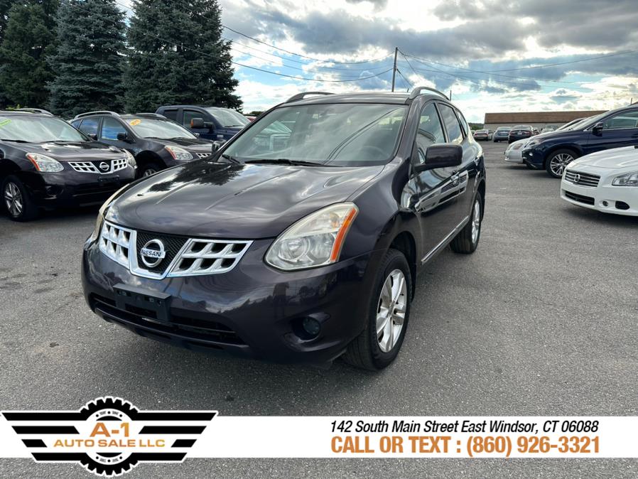 2012 Nissan Rogue AWD 4dr SV, available for sale in East Windsor, Connecticut | A1 Auto Sale LLC. East Windsor, Connecticut