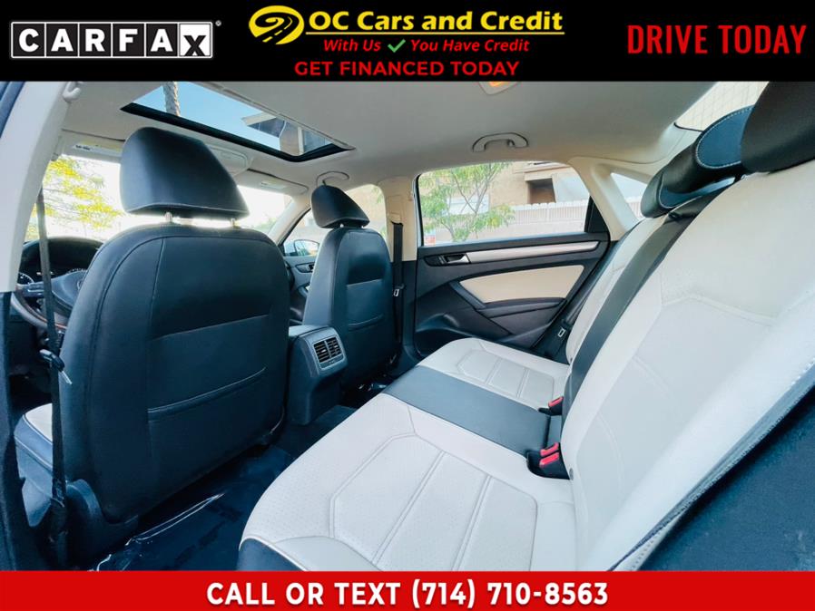 Used Volkswagen Passat 4dr Sdn 2.0L TDI DSG SE w/Sunroof 2015 | OC Cars and Credit. Garden Grove, California