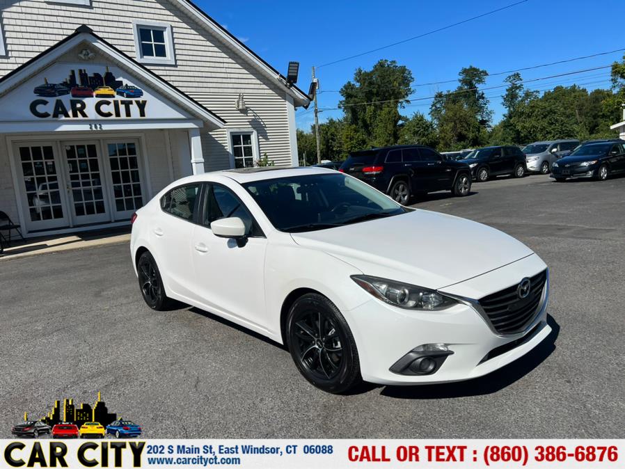 Used Mazda Mazda3 4dr Sdn Auto i Grand Touring 2015 | Car City LLC. East Windsor, Connecticut Used Mazda Mazda3 4dr Sdn Auto i Grand Touring 2015 | Car City LLC. East Windsor, Connecticut