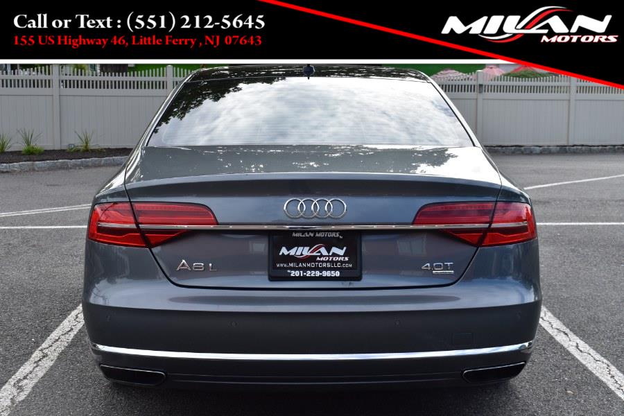 2015 Audi A8 L 4dr Sdn 4.0T, available for sale in Little Ferry , New Jersey | Milan Motors. Little Ferry , New Jersey 2015 Audi A8 L 4dr Sdn 4.0T, available for sale in Little Ferry , New Jersey | Milan Motors. Little Ferry , New Jersey