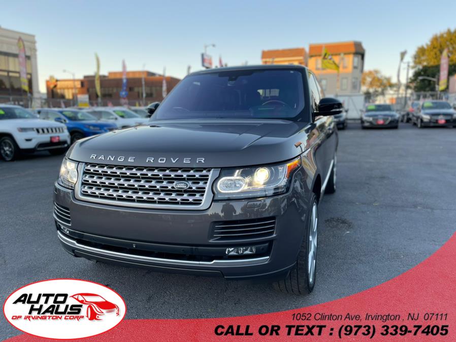 2016 Land Rover Range Rover 4WD 4dr Supercharged LWB, available for sale in Irvington , New Jersey | Auto Haus of Irvington Corp. Irvington , New Jersey
