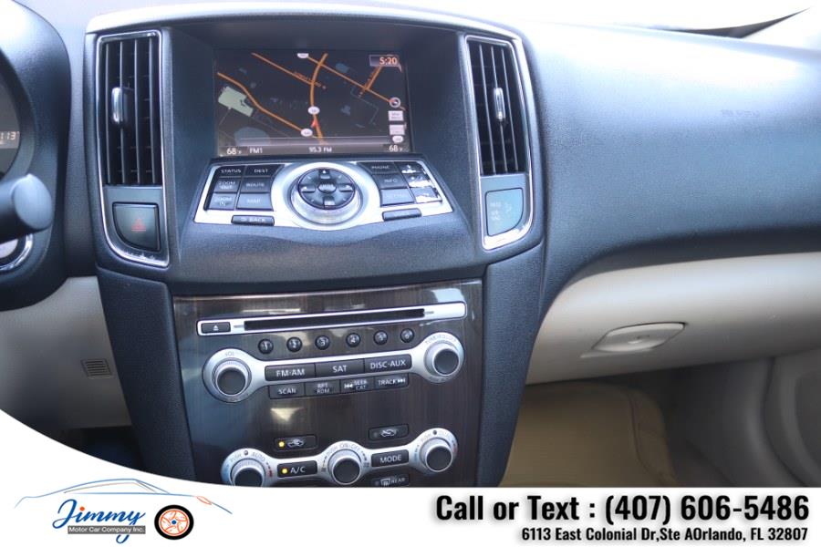2013 Nissan Maxima 4dr Sdn 3.5 SV w/Premium Pkg, available for sale in Orlando, Florida | Jimmy Motor Car Company Inc. Orlando, Florida 2013 Nissan Maxima 4dr Sdn 3.5 SV w/Premium Pkg, available for sale in Orlando, Florida | Jimmy Motor Car Company Inc. Orlando, Florida