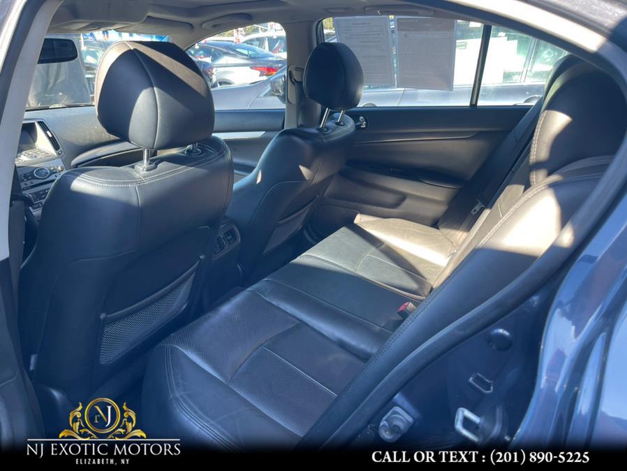 2011 INFINITI G37 Sedan 4dr x AWD, available for sale in Elizabeth, New Jersey | NJ Exotic Motors. Elizabeth, New Jersey 2011 INFINITI G37 Sedan 4dr x AWD, available for sale in Elizabeth, New Jersey | NJ Exotic Motors. Elizabeth, New Jersey