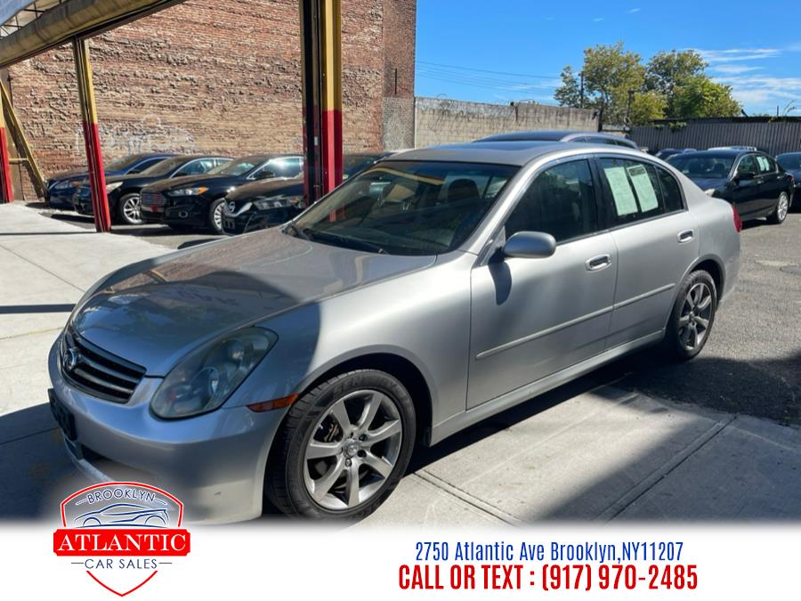 2005 Infiniti G35 Sedan G35x 4dr Sdn AWD Auto, available for sale in Brooklyn, New York | Atlantic Car Sales. Brooklyn, New York