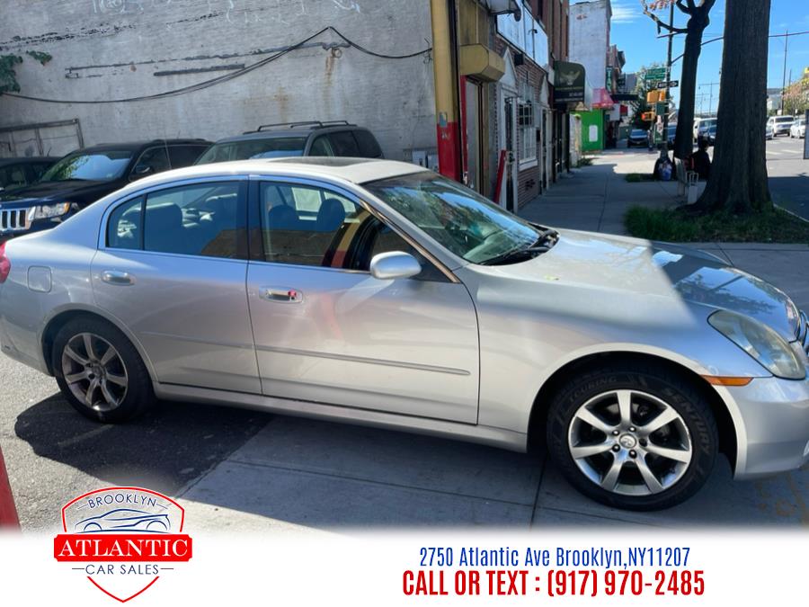 2005 Infiniti G35 Sedan G35x 4dr Sdn AWD Auto, available for sale in Brooklyn, New York | Atlantic Car Sales. Brooklyn, New York 2005 Infiniti G35 Sedan G35x 4dr Sdn AWD Auto, available for sale in Brooklyn, New York | Atlantic Car Sales. Brooklyn, New York