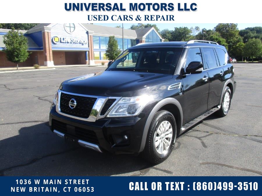 2017 Nissan Armada 4x4 SV, available for sale in New Britain, Connecticut | Universal Motors LLC. New Britain, Connecticut 2017 Nissan Armada 4x4 SV, available for sale in New Britain, Connecticut | Universal Motors LLC. New Britain, Connecticut
