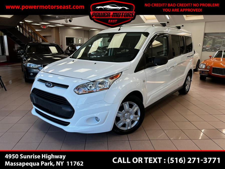 2017 Ford Transit Connect Wagon XLT LWB w/Rear Liftgate, available for sale in Massapequa Park, New York | Power Motors East. Massapequa Park, New York