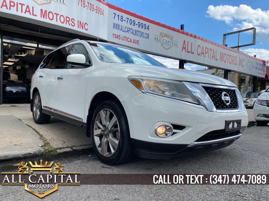Used Nissan Pathfinder 4WD 4dr Platinum 2013 | All Capital Motors. Brooklyn, New York Used Nissan Pathfinder 4WD 4dr Platinum 2013 | All Capital Motors. Brooklyn, New York