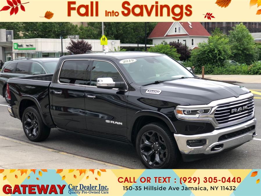 2019 Ram 1500 Longhorn 4x4 Crew Cab 5''7" Box, available for sale in Jamaica, New York | Gateway Car Dealer Inc. Jamaica, New York 2019 Ram 1500 Longhorn 4x4 Crew Cab 5''7" Box, available for sale in Jamaica, New York | Gateway Car Dealer Inc. Jamaica, New York