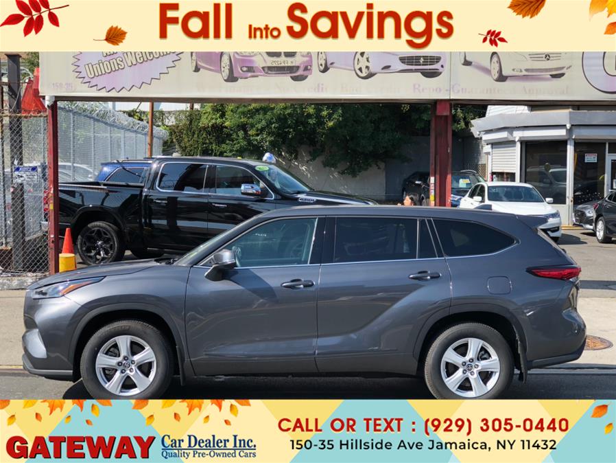 2021 Toyota Highlander L AWD (Natl), available for sale in Jamaica, New York | Gateway Car Dealer Inc. Jamaica, New York 2021 Toyota Highlander L AWD (Natl), available for sale in Jamaica, New York | Gateway Car Dealer Inc. Jamaica, New York